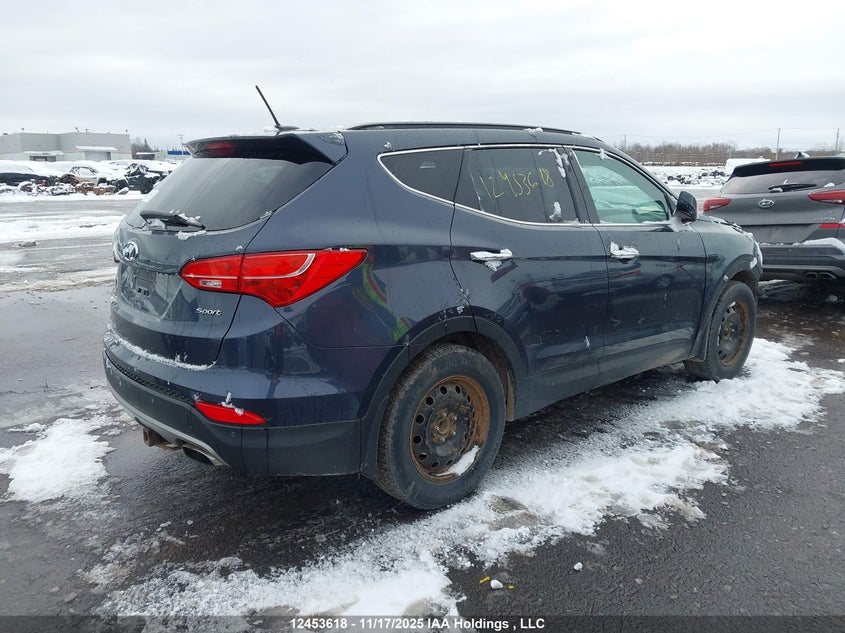 5XYZU3LB1EG186854 2014 HYUNDAI SANTA FE photo no. 4