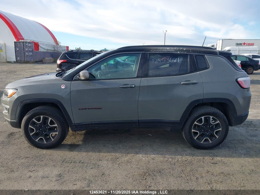 2019 Jeep Compass Trailhawk VIN: 3C4NJDDB9KT853945 Lot: 12453621
