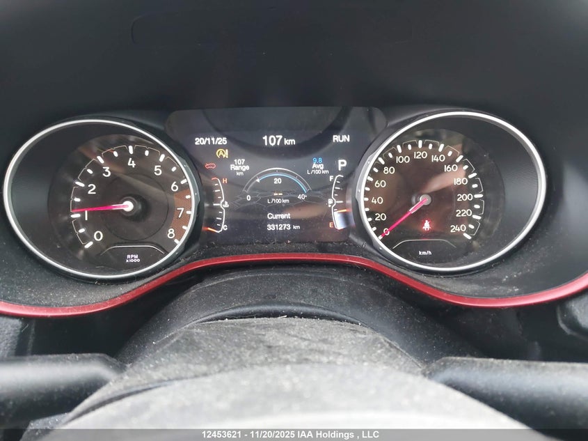 2019 Jeep Compass Trailhawk VIN: 3C4NJDDB9KT853945 Lot: 12453621