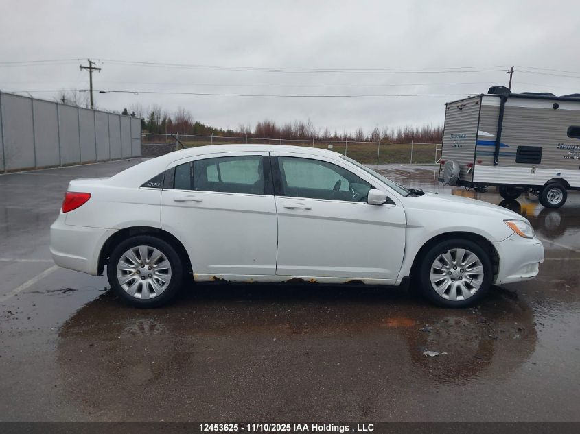2013 Chrysler 200 Lx VIN: 1C3CCBAB8DN651146 Lot: 12453625