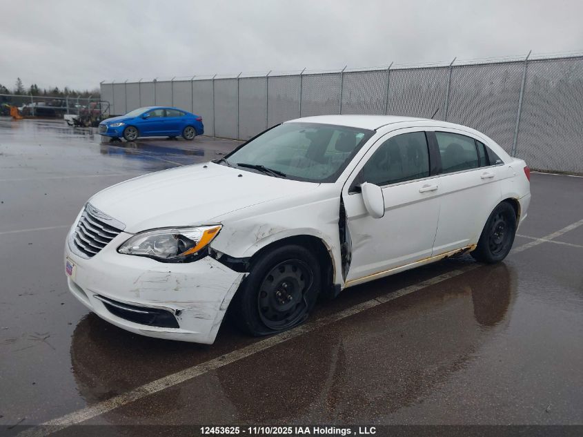 2013 Chrysler 200 Lx VIN: 1C3CCBAB8DN651146 Lot: 12453625