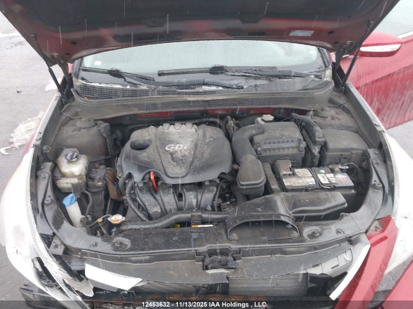 2014 Hyundai Sonata Gls VIN: 5NPEB4ACXEH924522 Lot: 12453632