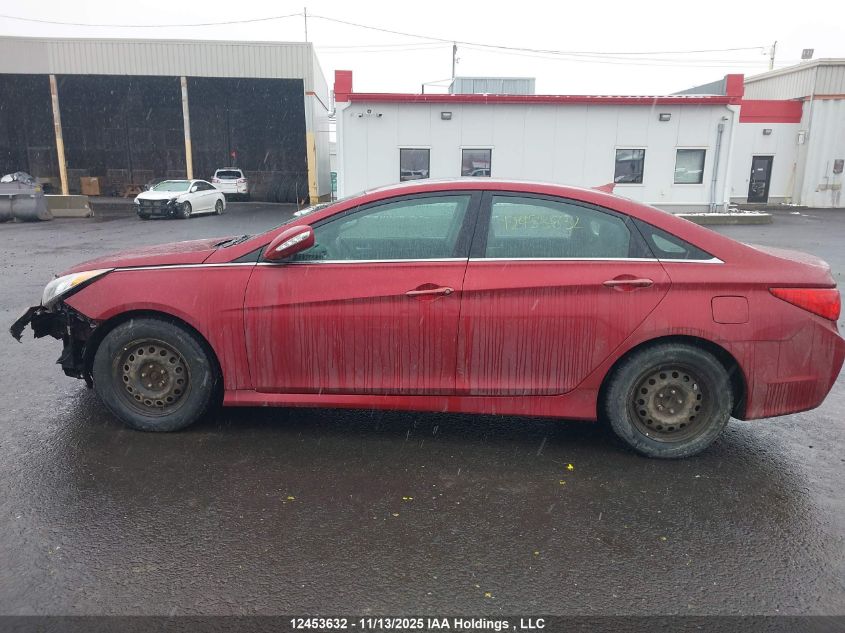 2014 Hyundai Sonata Gls VIN: 5NPEB4ACXEH924522 Lot: 12453632