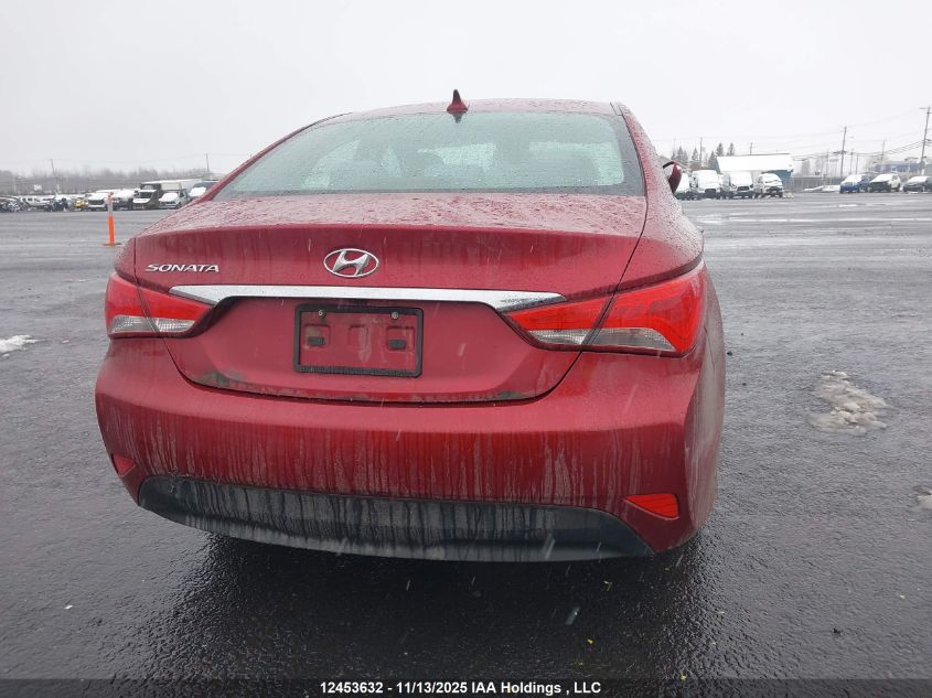2014 Hyundai Sonata Gls VIN: 5NPEB4ACXEH924522 Lot: 12453632