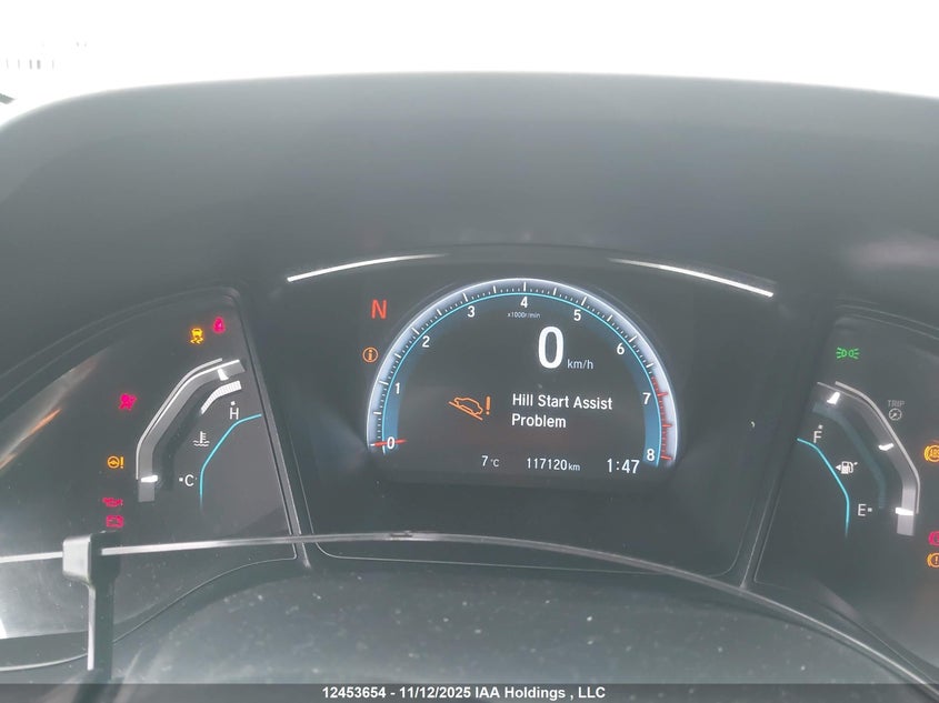 2018 Honda Civic Lx VIN: 2HGFC2F59JH030192 Lot: 12453654