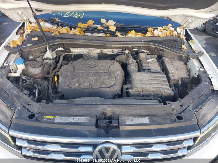 2018 Volkswagen Tiguan Highline VIN: 3VV4B7AX9JM124607 Lot: 12453665