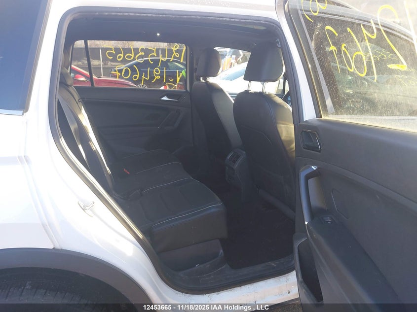 2018 Volkswagen Tiguan Highline VIN: 3VV4B7AX9JM124607 Lot: 12453665