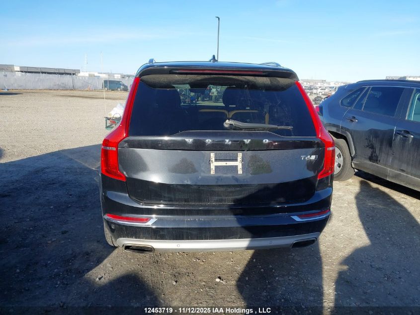 2016 Volvo Xc90 T6 First Edition VIN: YV4A22PN2G1001776 Lot: 12453719