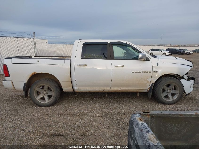 2012 Ram 1500 Sport VIN: 1C6RD7MT0CS262514 Lot: 12453722