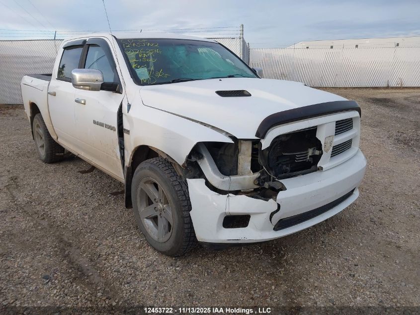 2012 Ram 1500 Sport VIN: 1C6RD7MT0CS262514 Lot: 12453722