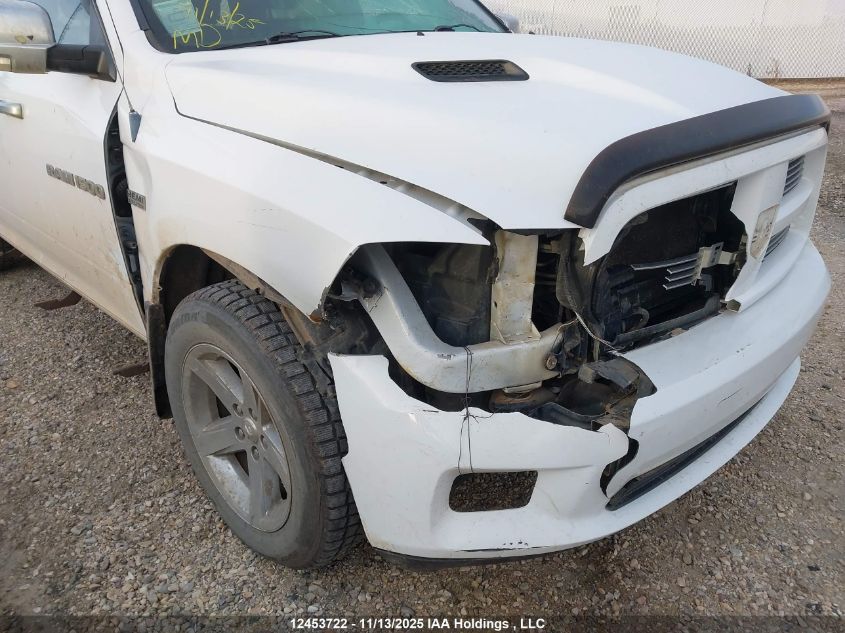 2012 Ram 1500 Sport VIN: 1C6RD7MT0CS262514 Lot: 12453722