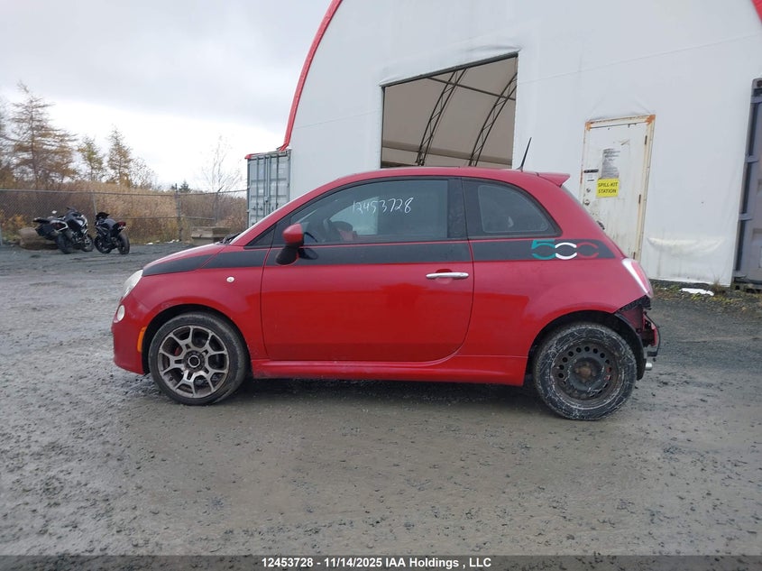 2012 Fiat 500 Sport VIN: 3C3CFFBR1CT103319 Lot: 12453728