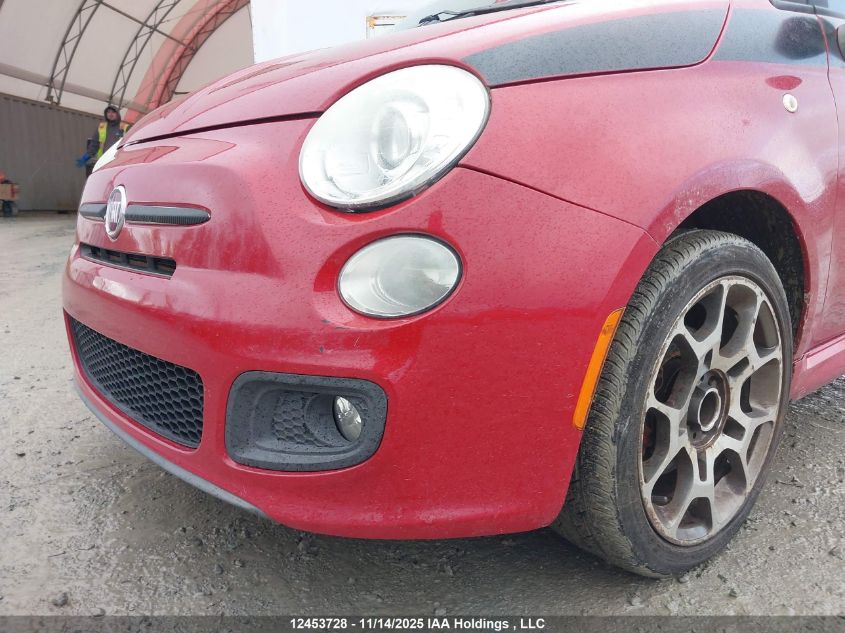 2012 Fiat 500 Sport VIN: 3C3CFFBR1CT103319 Lot: 12453728