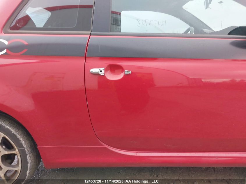 2012 Fiat 500 Sport VIN: 3C3CFFBR1CT103319 Lot: 12453728