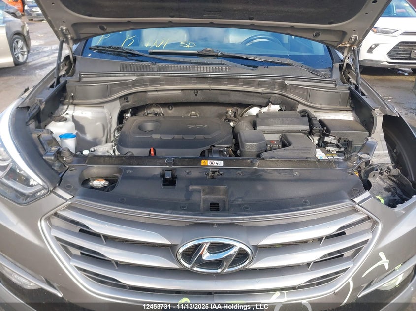 5NMZUDLB6JH061466 2018 HYUNDAI SANTA FE photo no. 10