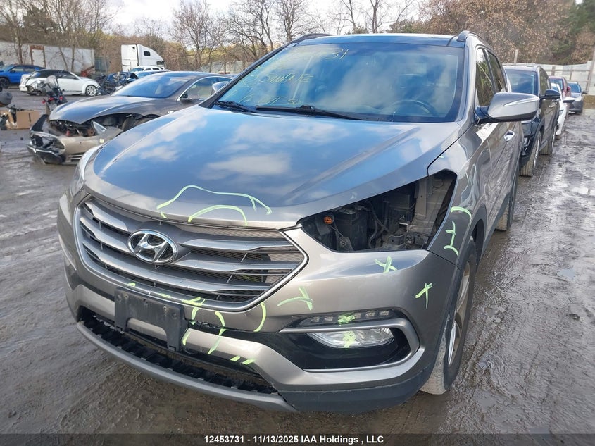 5NMZUDLB6JH061466 2018 HYUNDAI SANTA FE photo no. 6