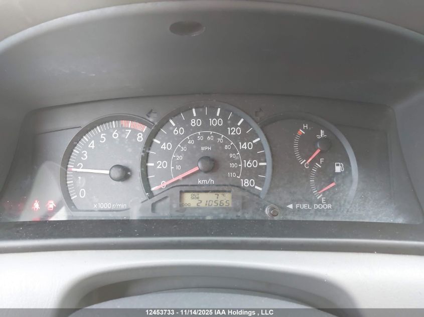 2005 Toyota Corolla Ce/Le/Sport VIN: 2T1BR32E95C870819 Lot: 12453733