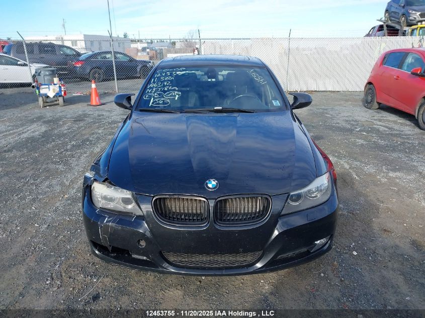 2011 BMW 328I xDrive VIN: WBAPK7C55BA463142 Lot: 12453755