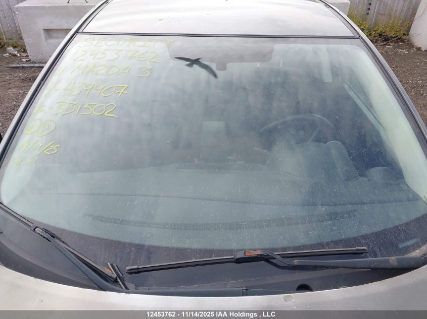 2011 Mazda Mazda3 Gx VIN: JM1BL1UF5B1439907 Lot: 12453762