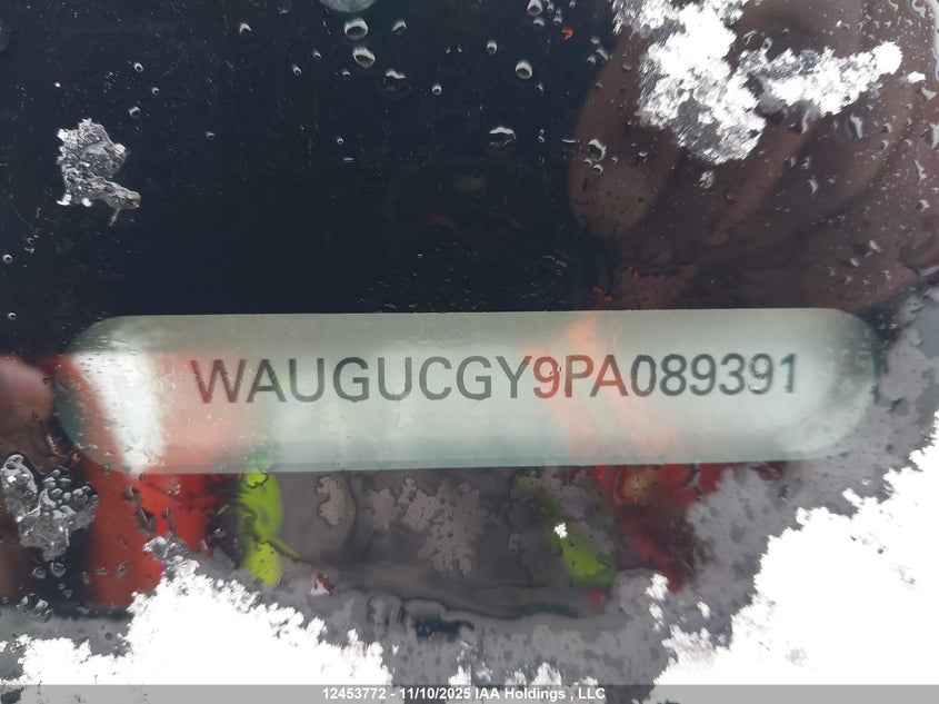 2023 Audi A3 Premium VIN: WAUGUCGY9PA089391 Lot: 12453772