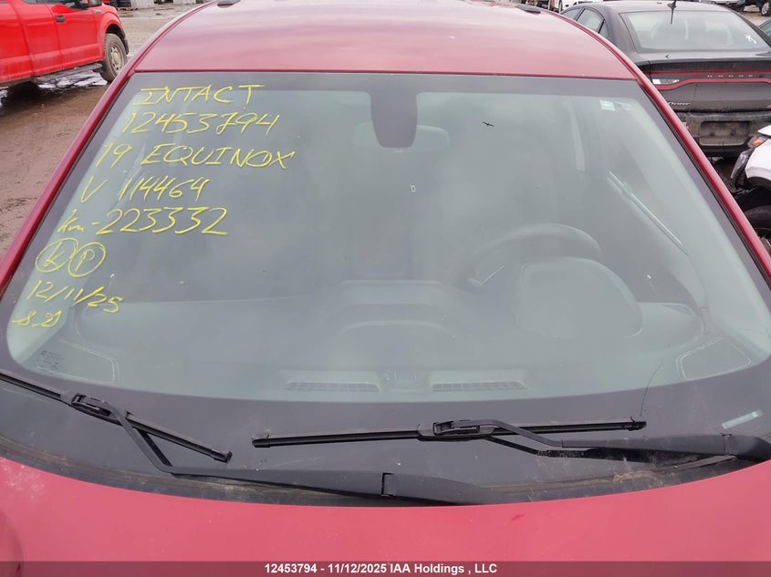 2019 Chevrolet Equinox VIN: 2GNAXUEV0K6114464 Lot: 12453794