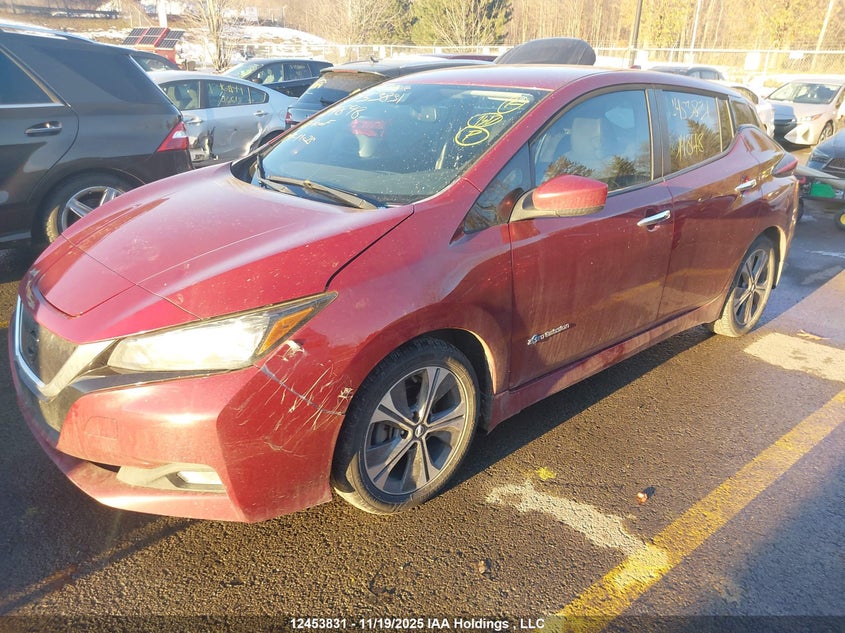 1N4AZ1CP8JC314848 2018 NISSAN LEAF photo no. 2