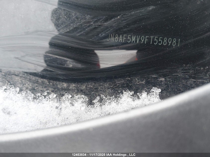 2015 Nissan Juke VIN: JN8AF5MV9FT558981 Lot: 12453834