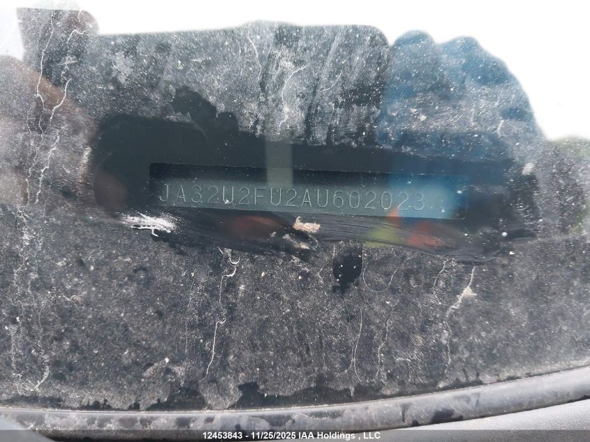 2010 Mitsubishi Lancer Se VIN: JA32U2FU2AU602023 Lot: 12453843