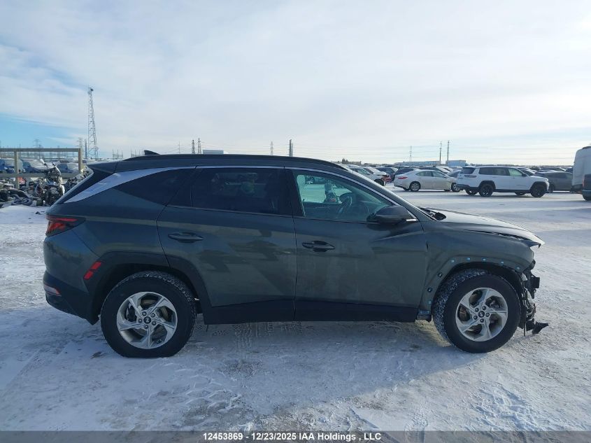 2022 Hyundai Tucson Preferred Awd VIN: KM8JBCAE2NU025150 Lot: 12453869