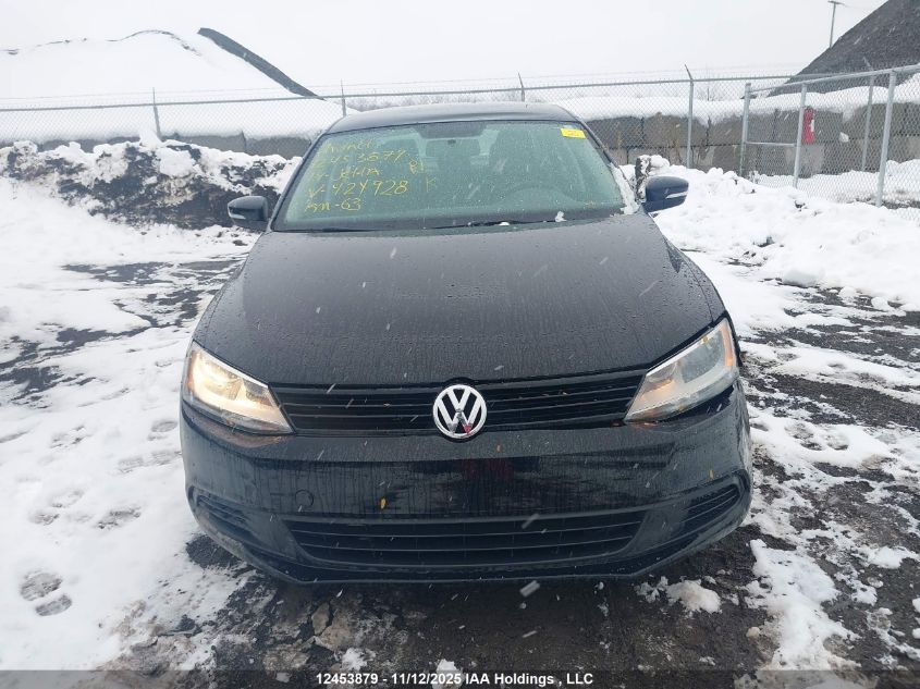 2014 Volkswagen Jetta VIN: 3VW2K7AJ0EM424928 Lot: 12453879