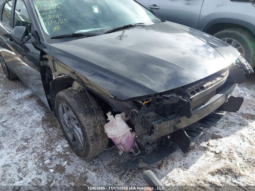 2024 Hyundai Elantra Preferred VIN: KMHLM4DG0RU705818 Lot: 12453880