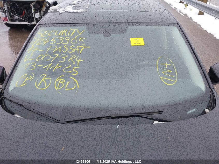 2017 Volkswagen Passat 1.8 Tsi Highline VIN: 1VWCT7A34HC007384 Lot: 12453905