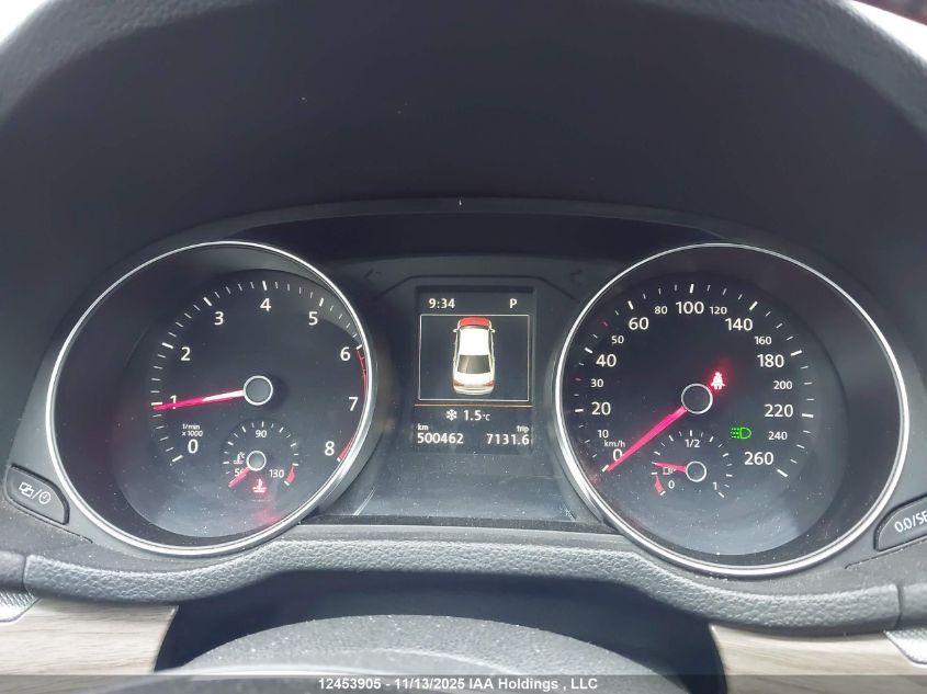 2017 Volkswagen Passat 1.8 Tsi Highline VIN: 1VWCT7A34HC007384 Lot: 12453905