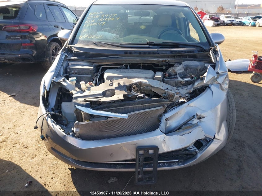 2016 Honda Odyssey VIN: 5FNRL5H43GB502547 Lot: 12453907