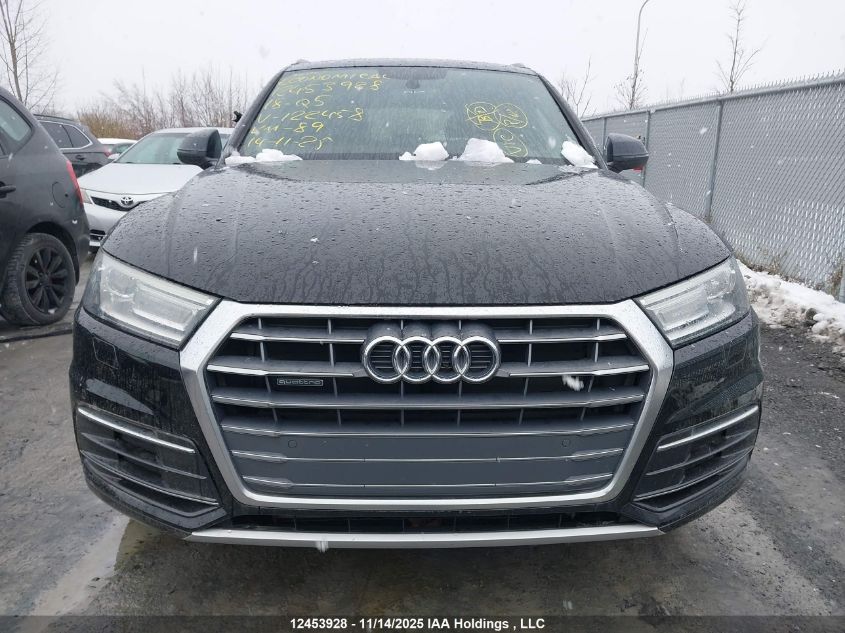 2018 Audi Q5 2.0T Komfort VIN: WA1ANAFY7J2122458 Lot: 12453928