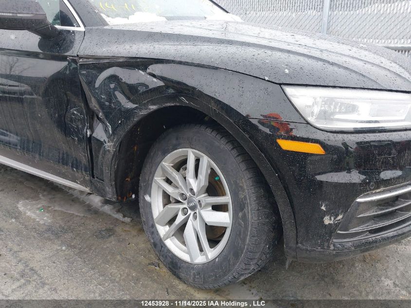 2018 Audi Q5 2.0T Komfort VIN: WA1ANAFY7J2122458 Lot: 12453928