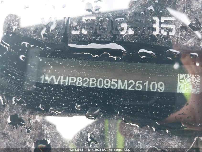 2009 Mazda 6 S VIN: 1YVHP82B095M25109 Lot: 12453938