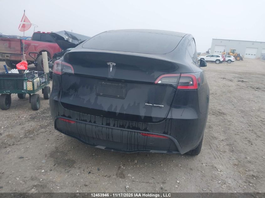 2020 Tesla Model Y Long Range VIN: 5YJYGDEE0LF059890 Lot: 12453946