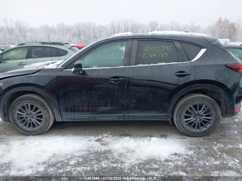 2021 Mazda Cx-5 Gx VIN: JM3KFABLXM0105789 Lot: 12453948