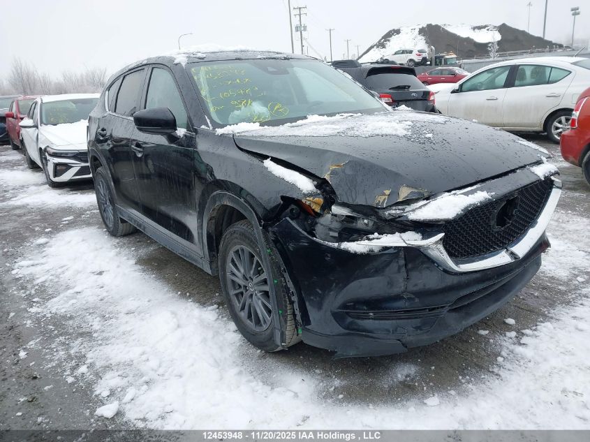 2021 Mazda Cx-5 Gx VIN: JM3KFABLXM0105789 Lot: 12453948
