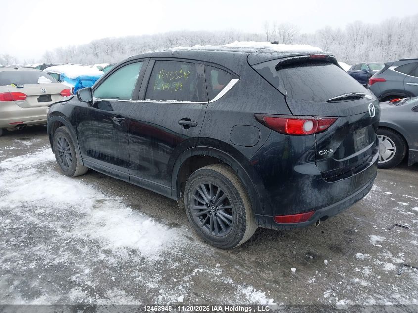 2021 Mazda Cx-5 Gx VIN: JM3KFABLXM0105789 Lot: 12453948
