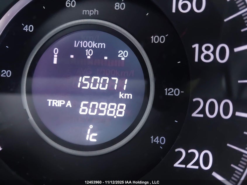 2013 Honda Cr-V Exl VIN: 2HKRM4H79DH100627 Lot: 12453960