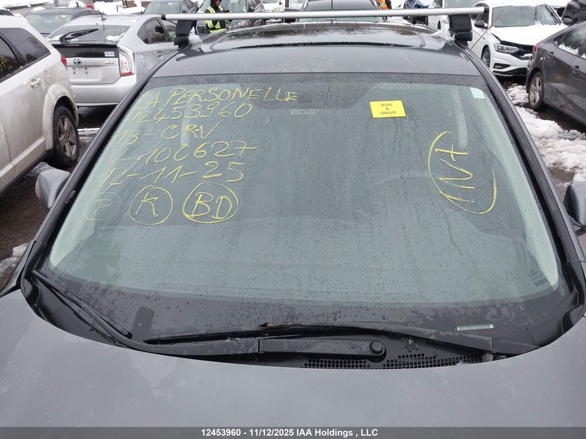 2013 Honda Cr-V Exl VIN: 2HKRM4H79DH100627 Lot: 12453960