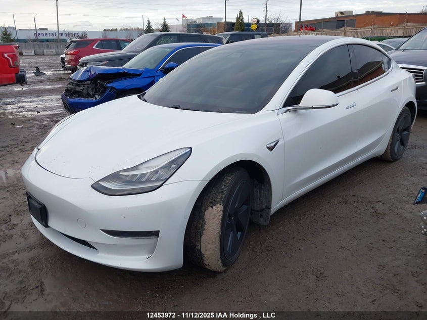 5YJ3E1EA2JF029475 2018 TESLA MODEL 3 photo no. 2