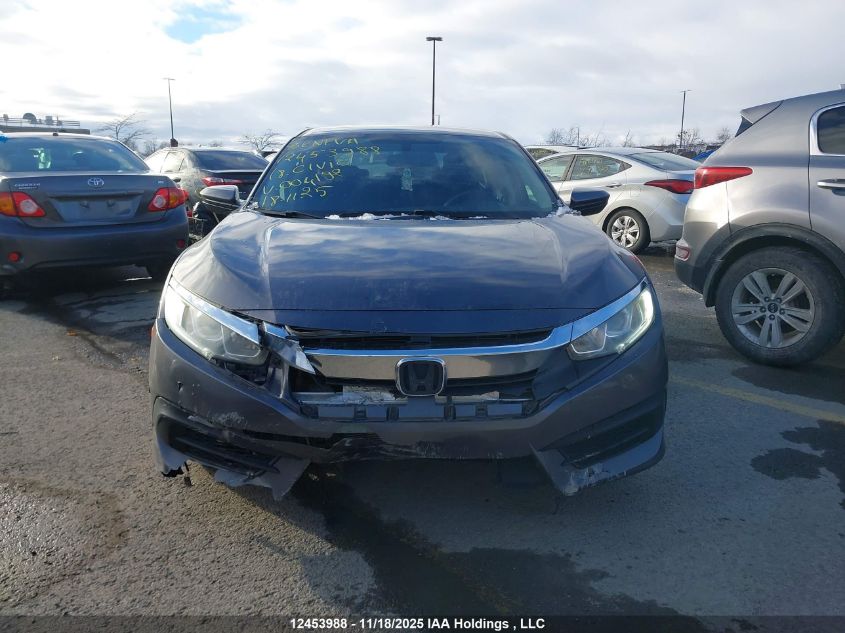 2018 Honda Civic Lx VIN: 2HGFC2F50JH004192 Lot: 12453988