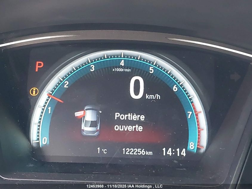 2018 Honda Civic Lx VIN: 2HGFC2F50JH004192 Lot: 12453988