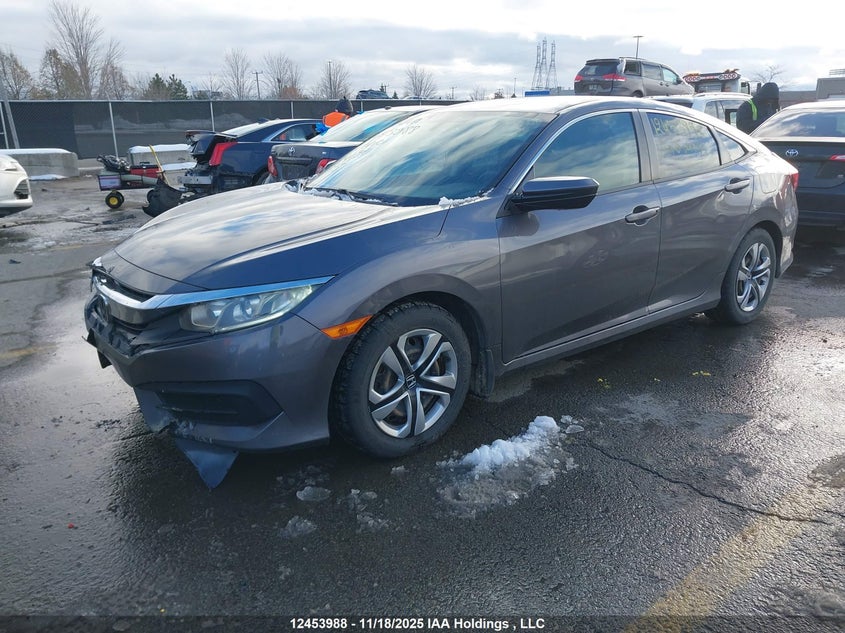 2HGFC2F50JH004192 2018 HONDA CIVIC photo no. 2