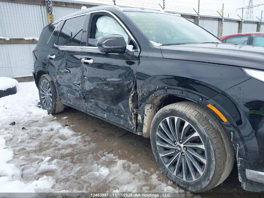 2023 Hyundai Palisade VIN: KM8R5DGE0PU617897 Lot: 12453997