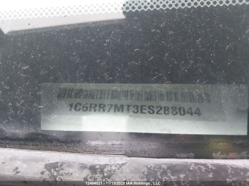 2014 Ram 1500 Sport VIN: 1C6RR7MT3ES288044 Lot: 12454021