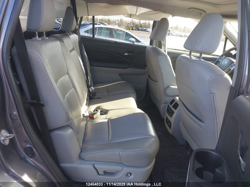 2017 Honda Pilot Exl VIN: 5FNYF6H87HB501155 Lot: 12454033